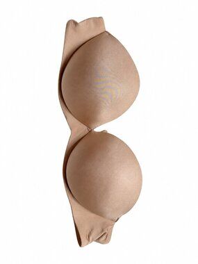 SKIMS Ultimate Push-Up Strapless Bra Clay 32D No Straps NWT